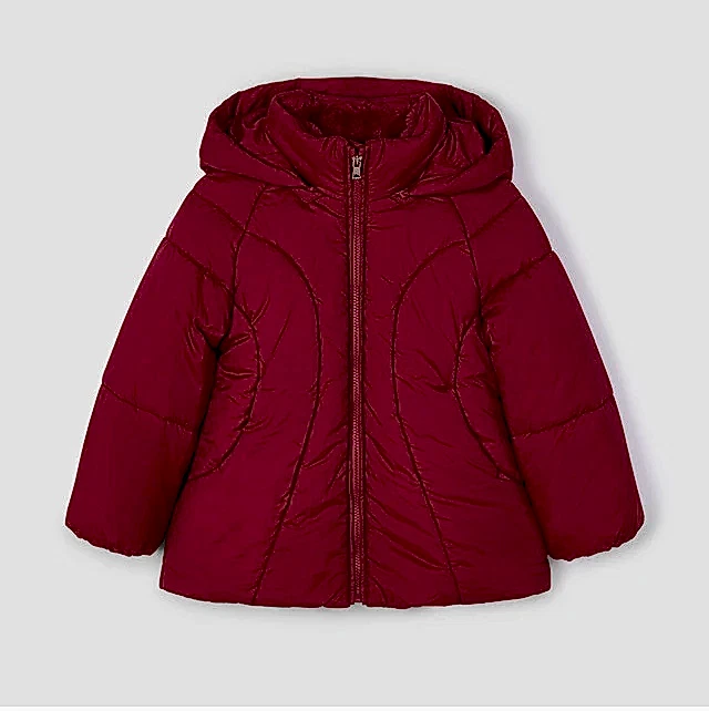 Mayoral Kışlık Kız Basic Anorak Mont Kırmızı