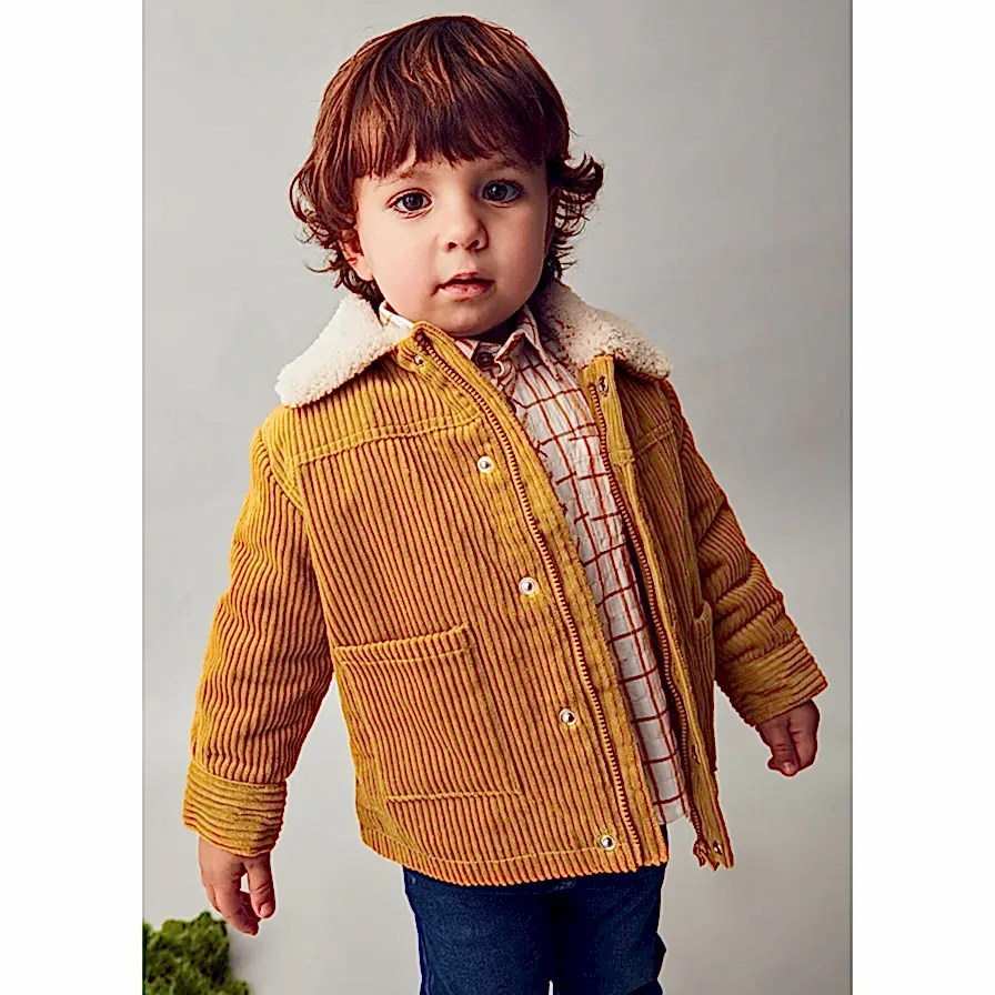 Mayoral Kışlık Erkek Bebek Kürklü Mont Kahverengi