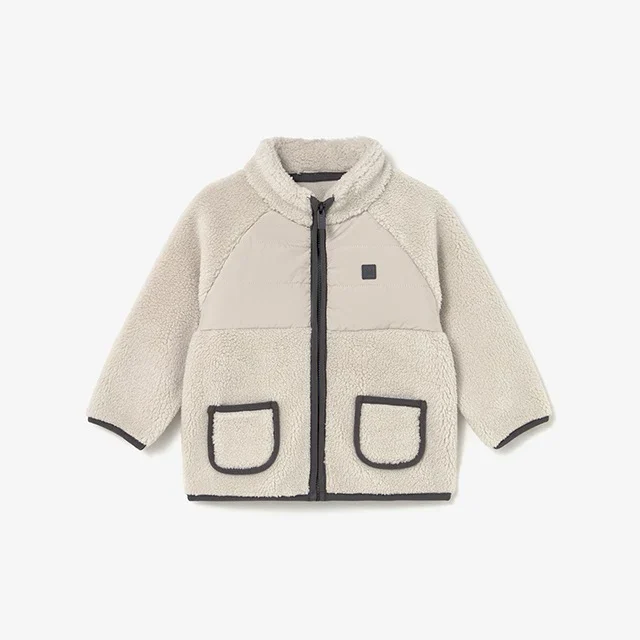 Mayoral Kışlık Erkek Bebek Kürk Ceket Bej