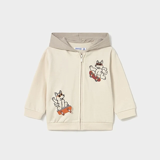 Mayoral Kışlık Erkek Bebek Kapşonlu Ceket Bej