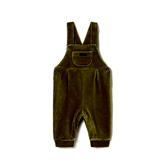 Mayoral Kışlık Erkek Bebek Kadife Tulum Yeşil