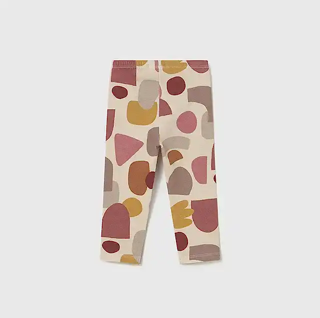 Mayoral Kışlık Kız Bebek Tayt Pantolon Bej