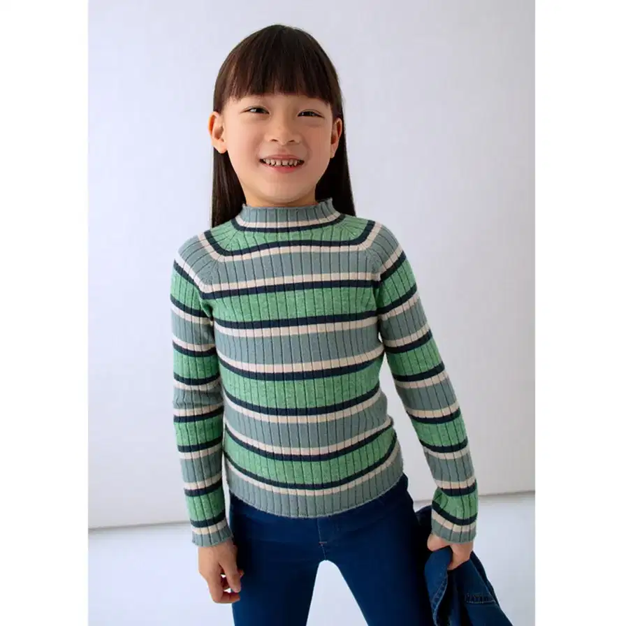 Mayoral Kışlık Kız Yarım Balıkçı Kazak Yeşil