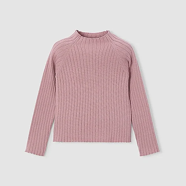 Mayoral Kışlık Kız Yarım Balıkçı Kazak Pembe