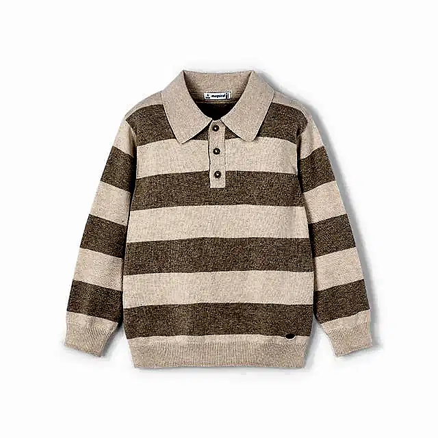 Mayoral Kışlık Erkek Polo Yaka Kazak Bej