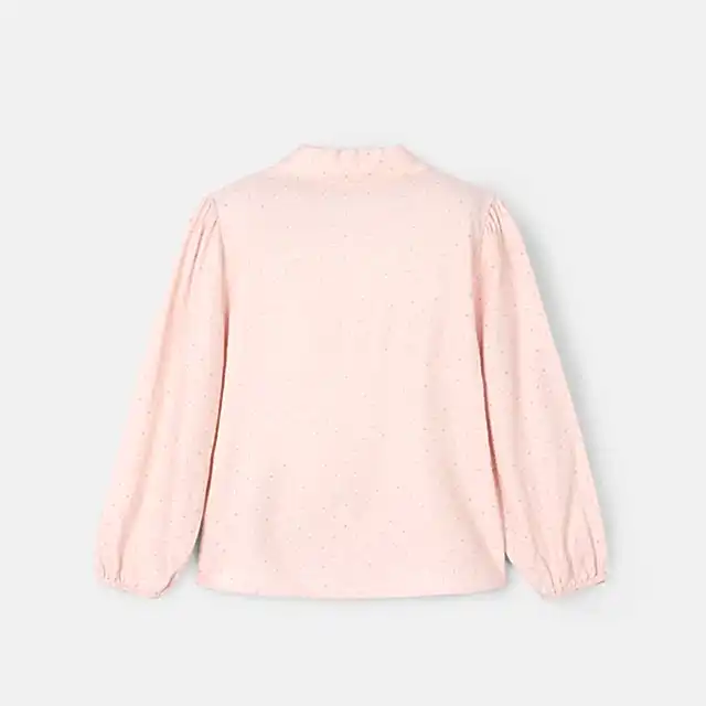 Mayoral Kışlık Kız Uzun Kol Bluz Gömlek Pembe