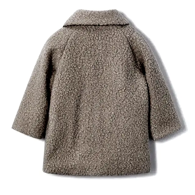 Mayoral Kışlık Kız Kürk Kaban Bej