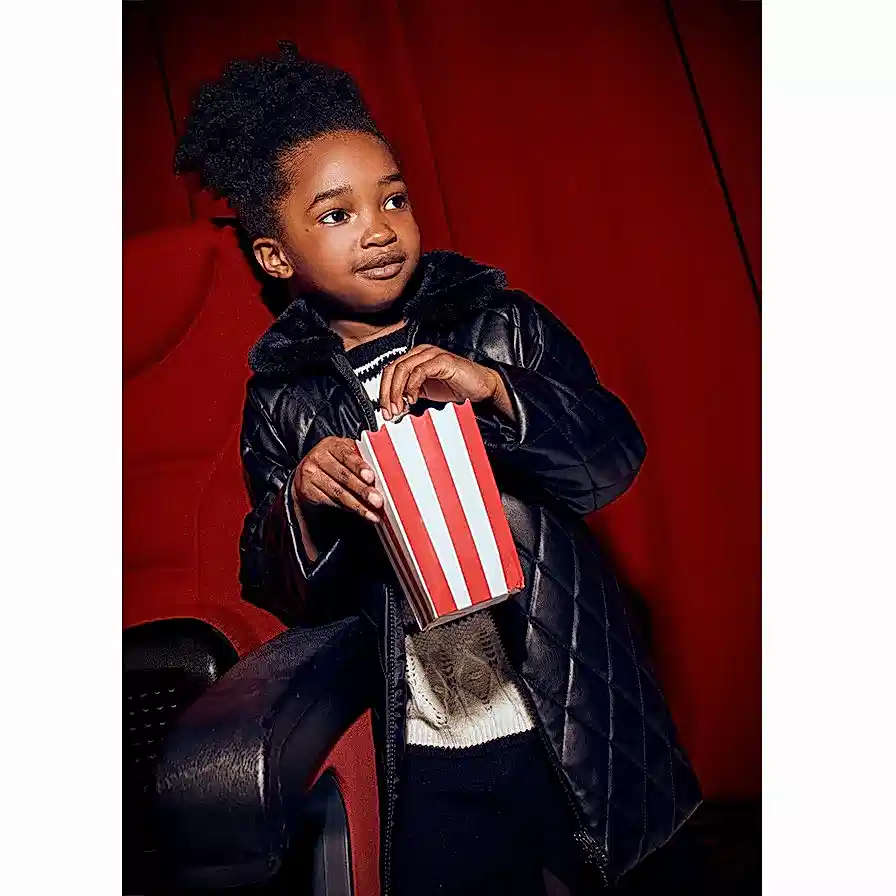 Mayoral Kışlık Kız Uzun Mont Kaban Siyah