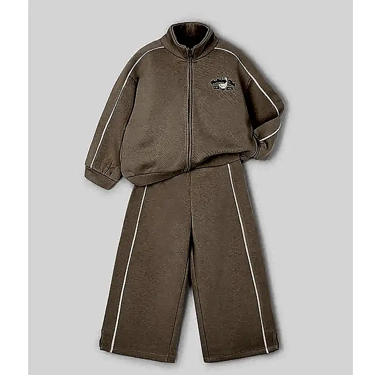 Mayoral Kışlık Kız Ceket Eşofman Set Bej