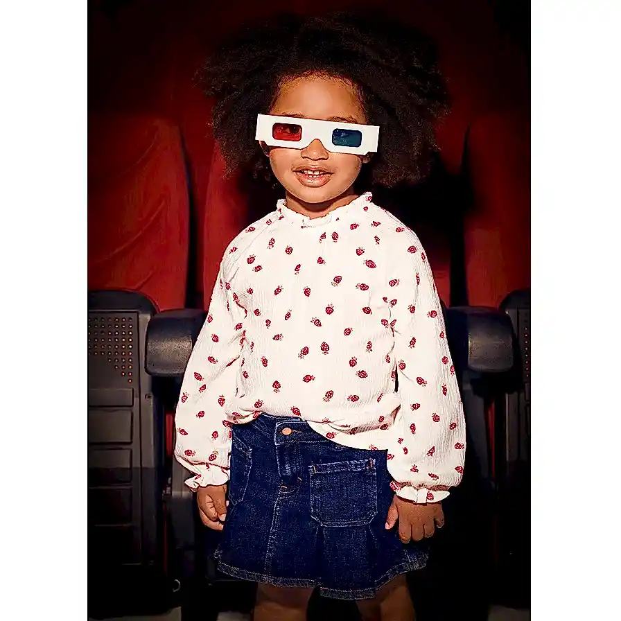 Mayoral Kışlık Kız Denim Etek Lacivert