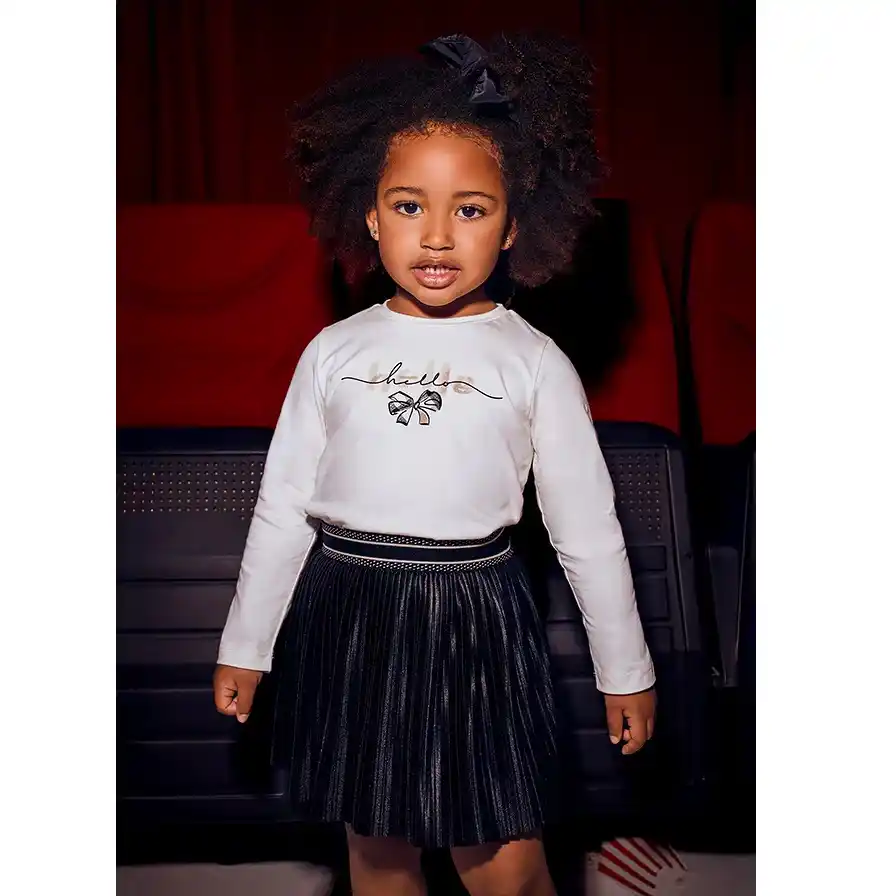 Mayoral Kışlık Kız Etek Siyah