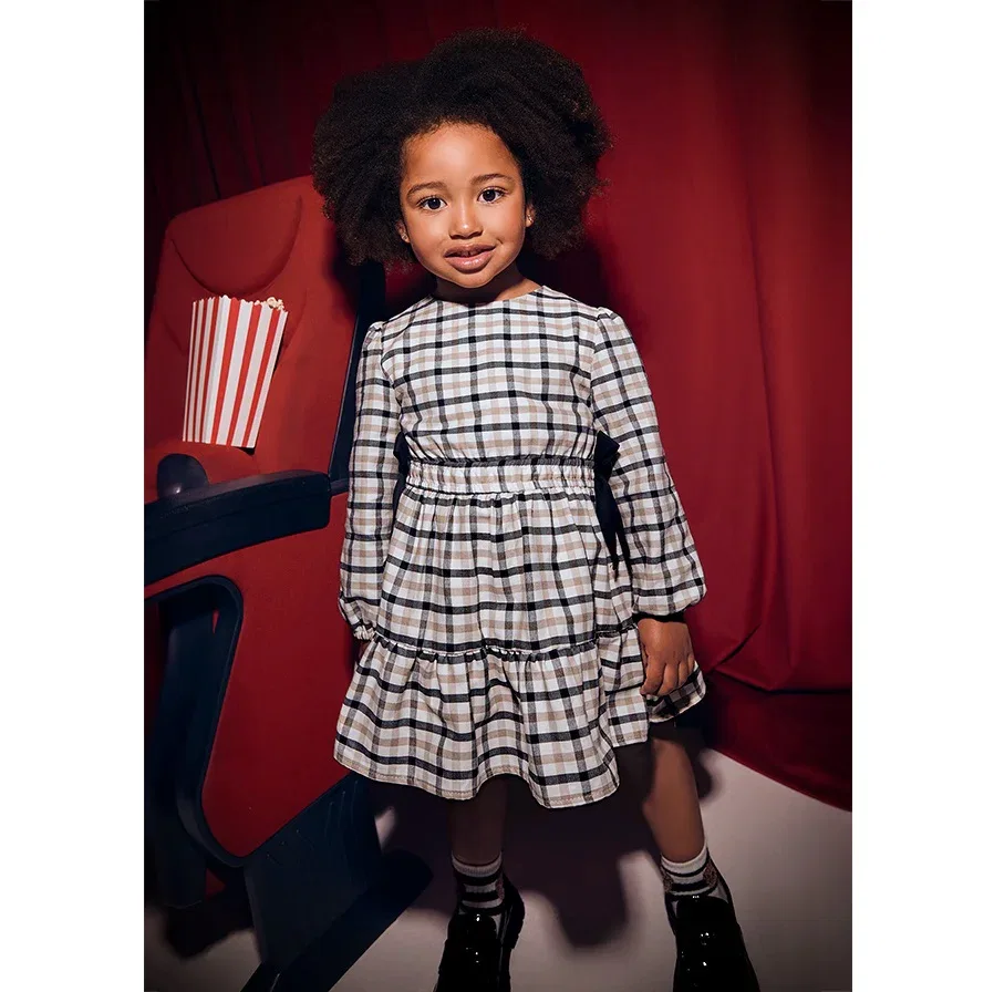 Mayoral Kışlık Kız Elbise Siyah