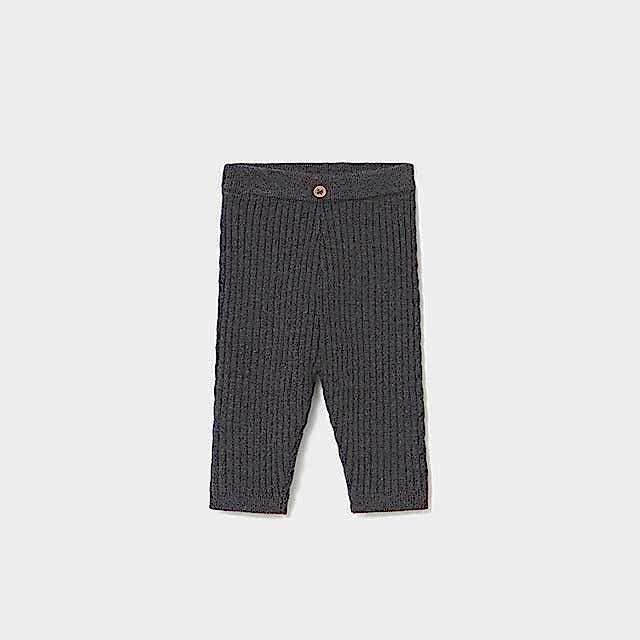 Mayoral Kışlık Kız Bebek Örme Tayt Pantolon Siyah