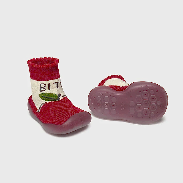 Mayoral Kışlık Kız Bebek Çorap Patik Kırmızı