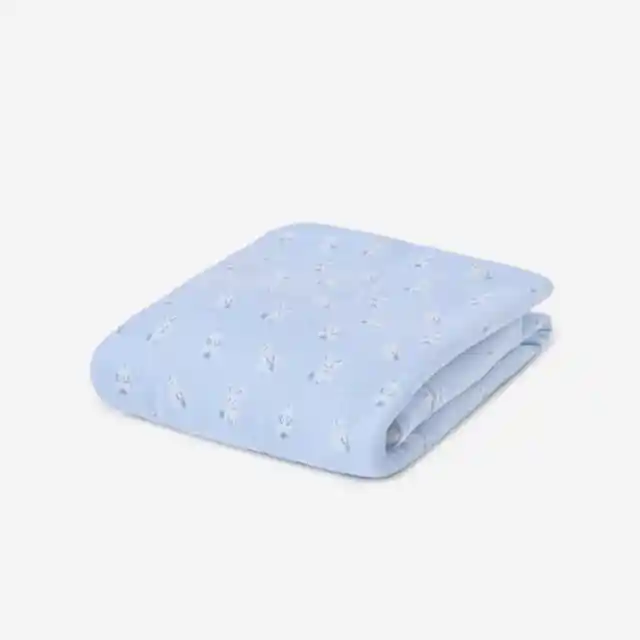 Mayoral Kışlık Bebek Kürklü Battaniye Mavi