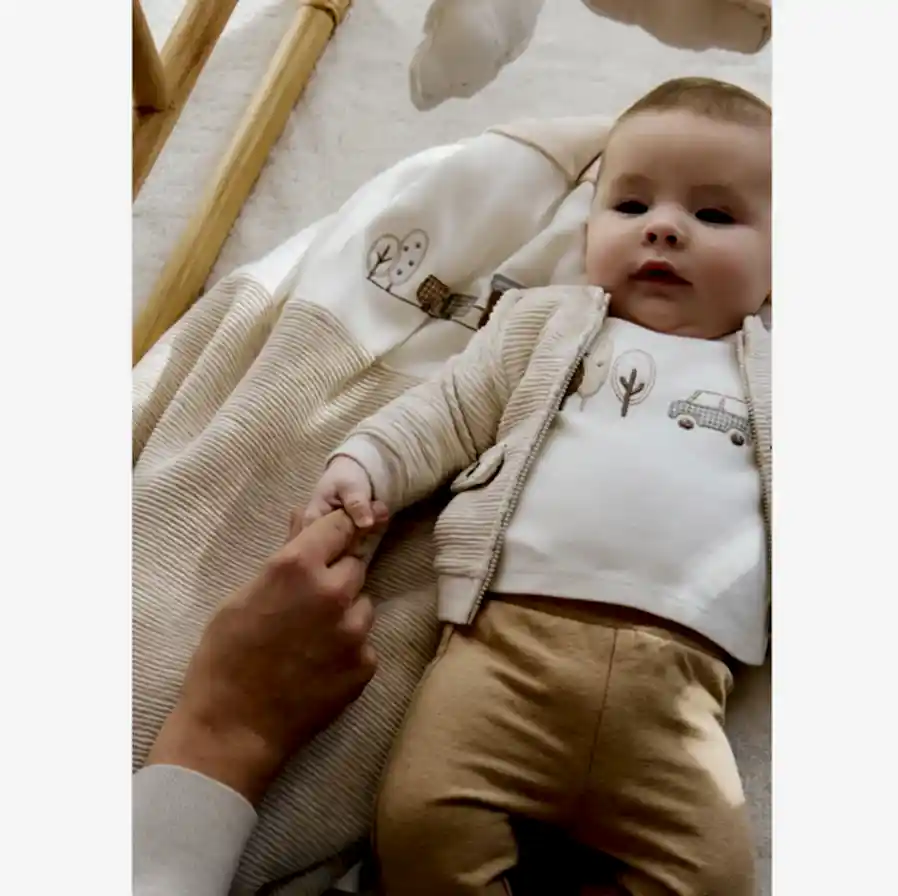 Mayoral Kışlık Bebek Kadife Battaniye Bej