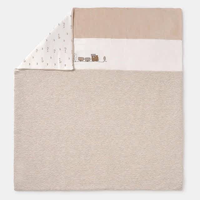 Mayoral Kışlık Bebek Kadife Battaniye Bej