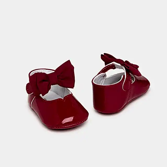 Mayoral Kışlık Kız Bebek Patik Kırmızı