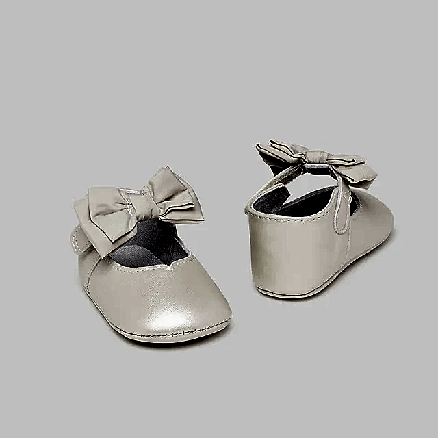 Mayoral Kışlık Kız Bebek Patik Gri