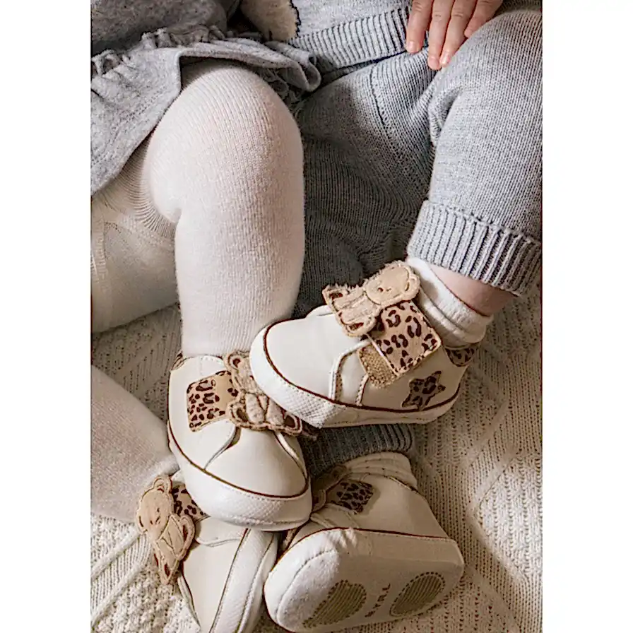 Mayoral Kışlık Kız Bebek Patik Bej