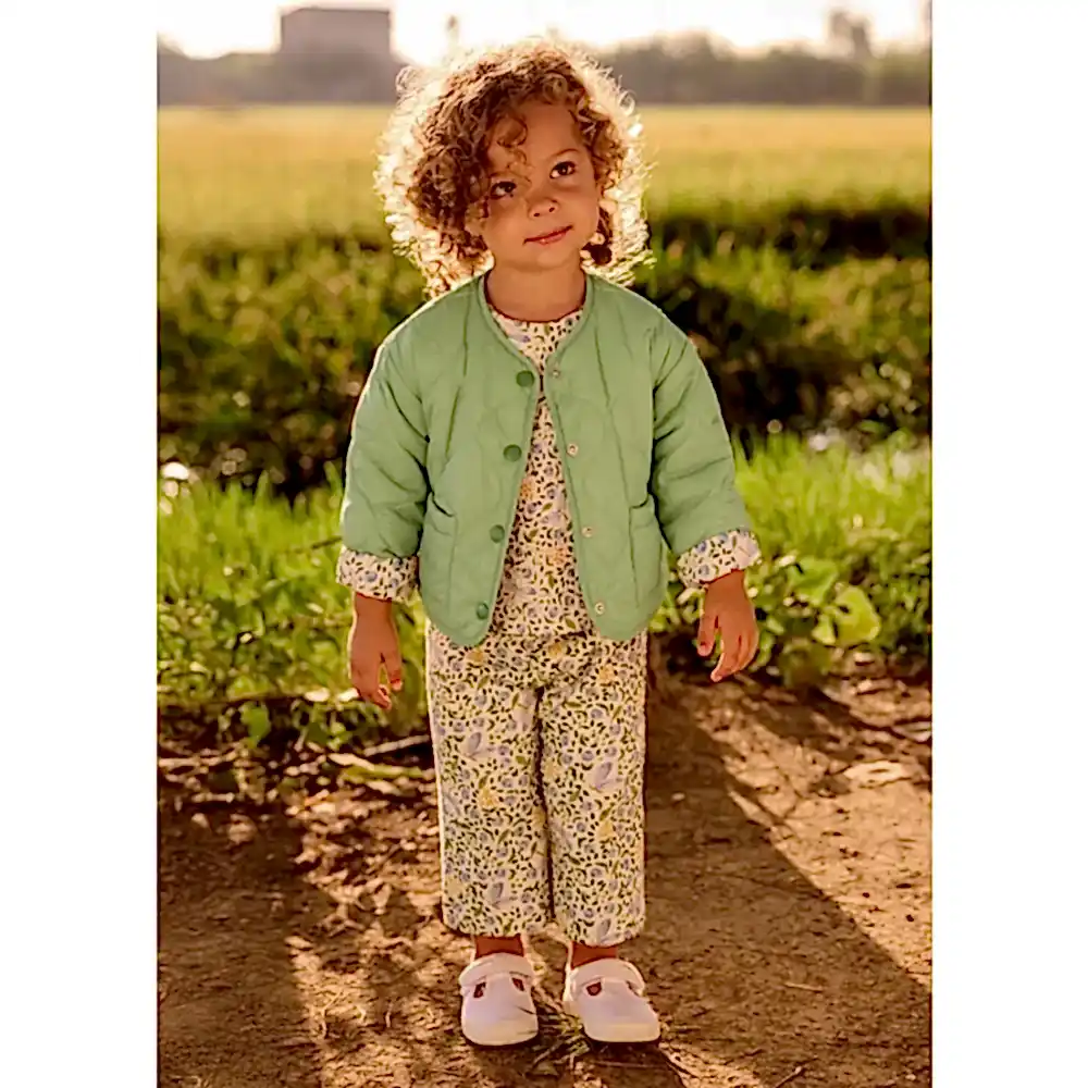 Mayoral Yazlık Kız Bebek Pantolon Mavi