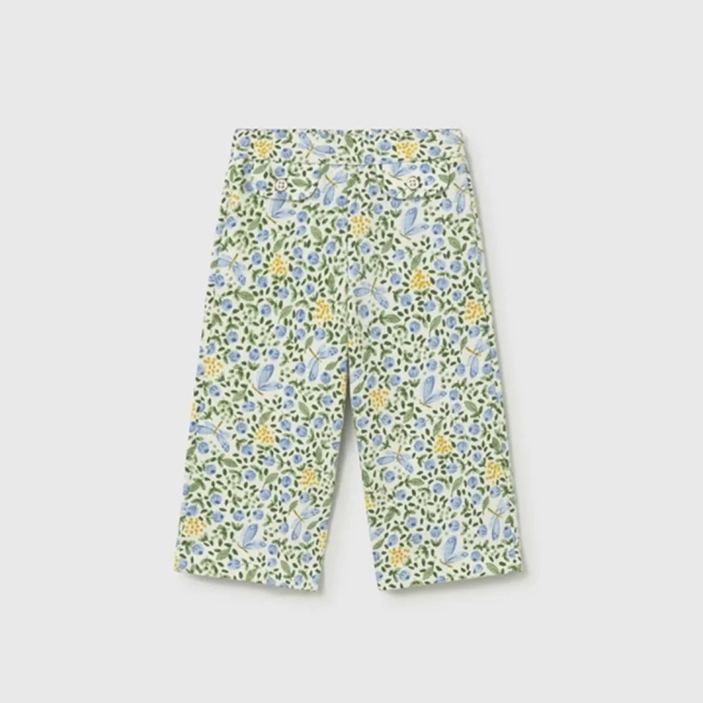 Mayoral Yazlık Kız Bebek Pantolon Mavi