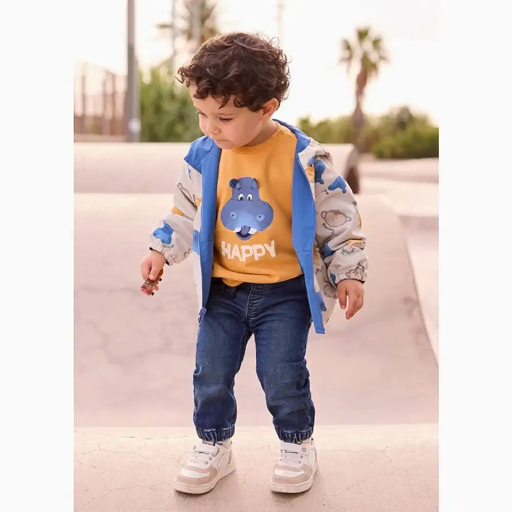 Mayoral Yazlık Erkek Bebek Denim Pantolon Lacivert