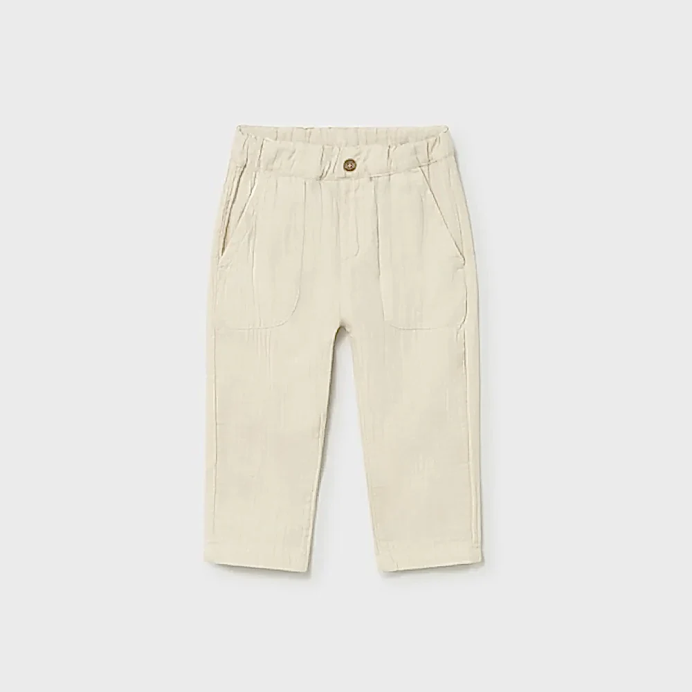 Mayoral Yazlık Erkek Bebek Pantolon Bej