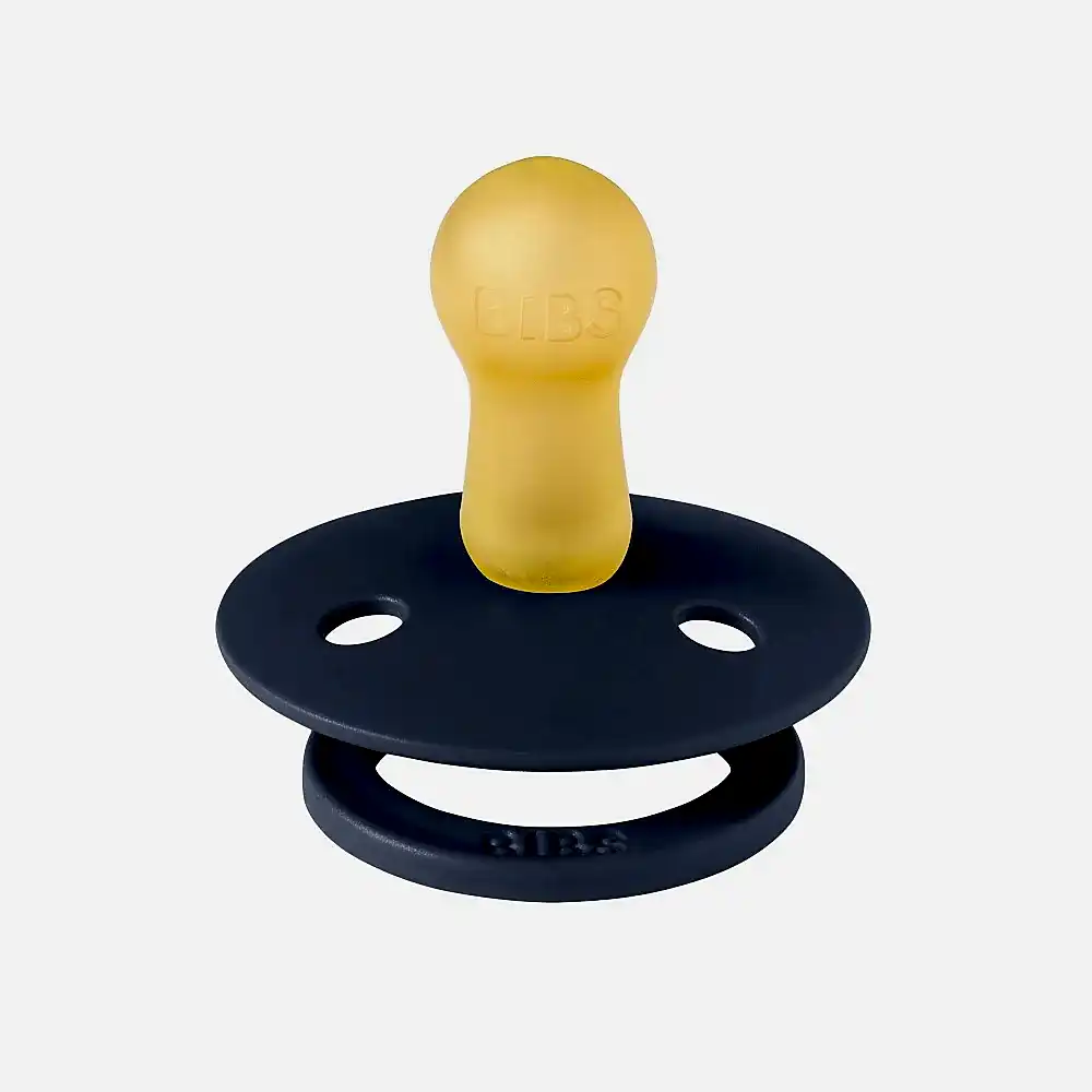 Bibs x Moomin Colour Good Night Friends Deep Space Kauçuk Emzik 6-18 Ay Lacivert - Emzik ve Aksesuarları - Görsel 2