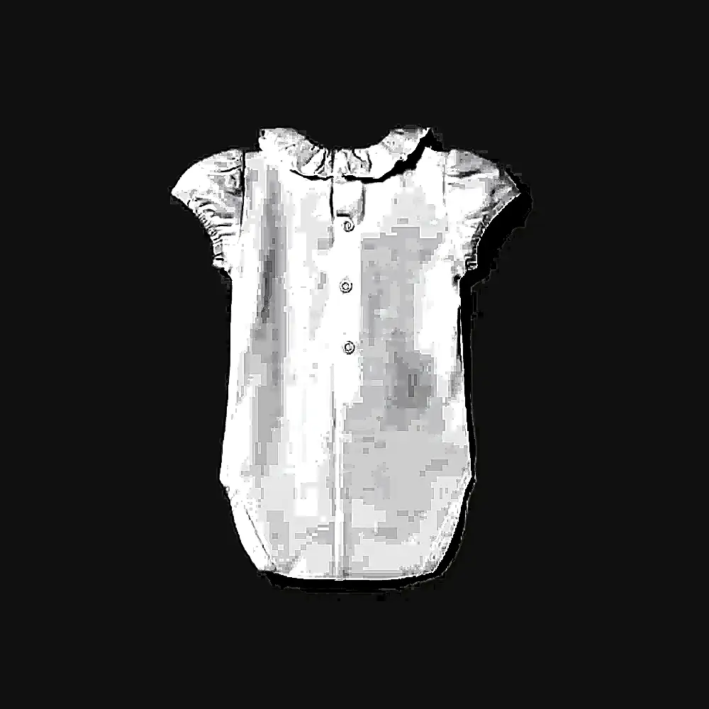 Mayoral Yazlık Kız Bebek Kısa Kol Body Beyaz