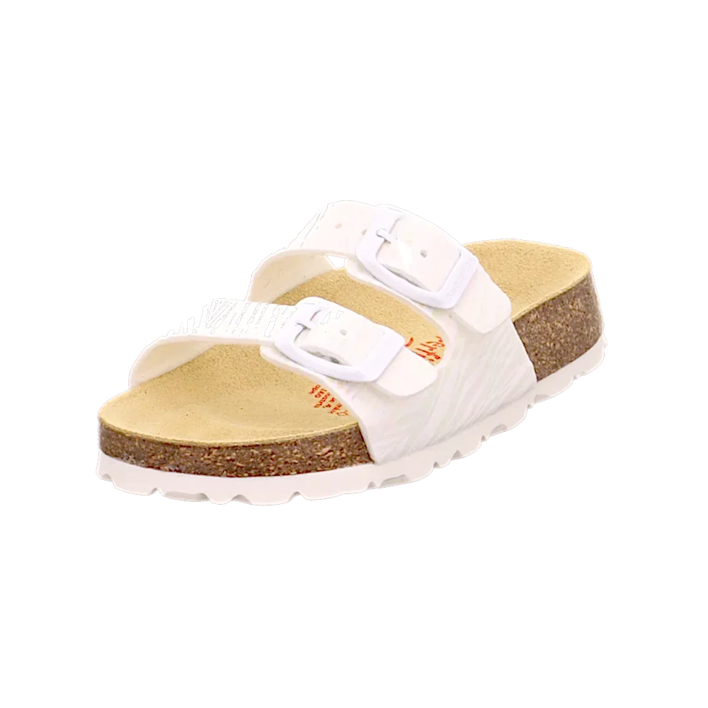 SuperFit Yazlık Kız Çocuk Terlik Beyaz