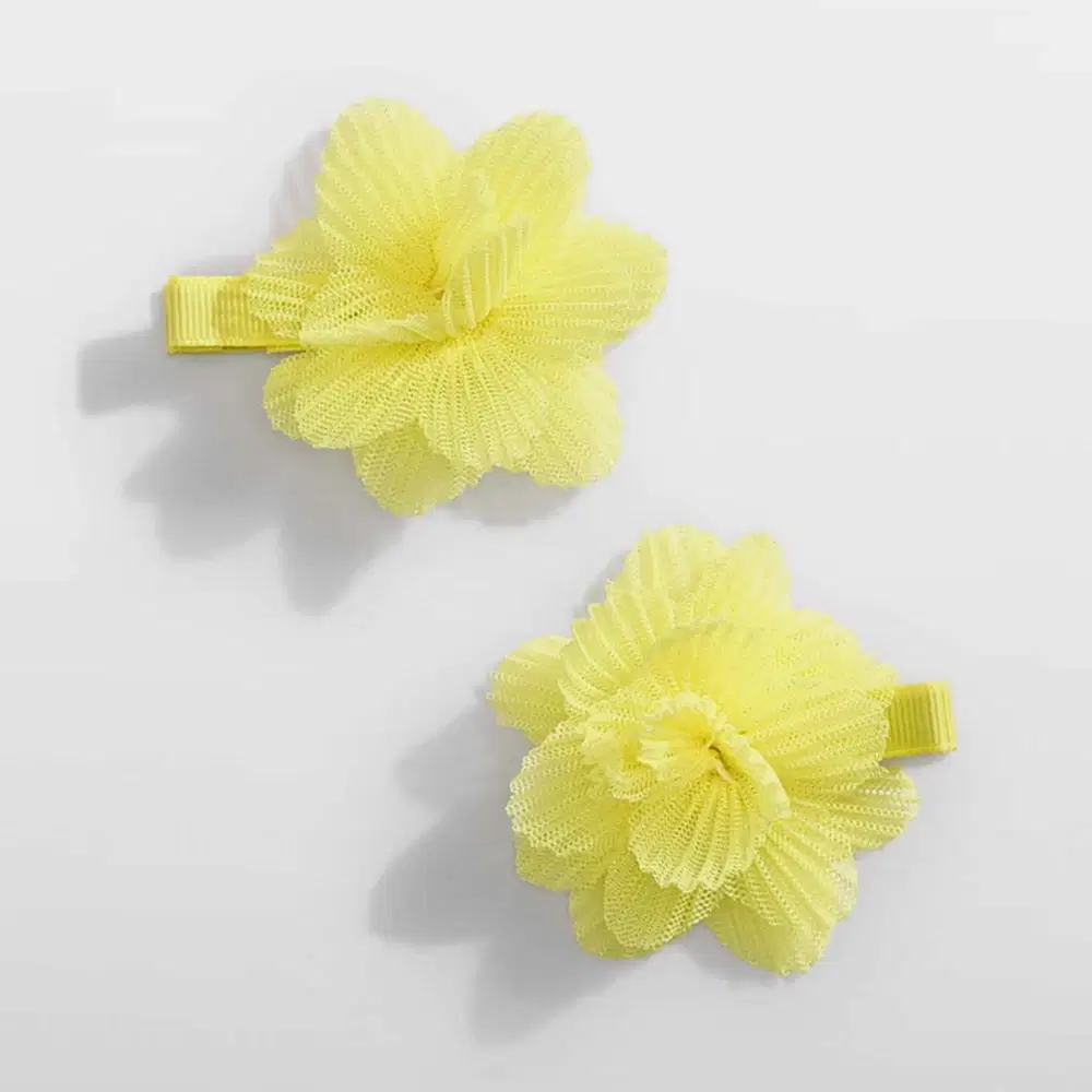 Abel & Lula Abel Lula Kız Saç Tokası Sarı - Giyim Aksesuarları