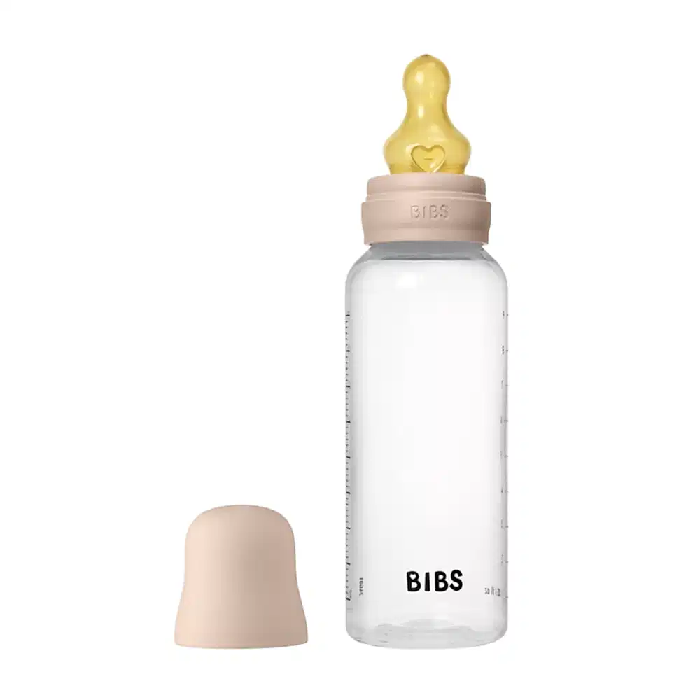 Bibs Baby PP Bottle Kauçuk Uç Biberon Blush 270 ml Pembe - Biberon ve Aksesuarları