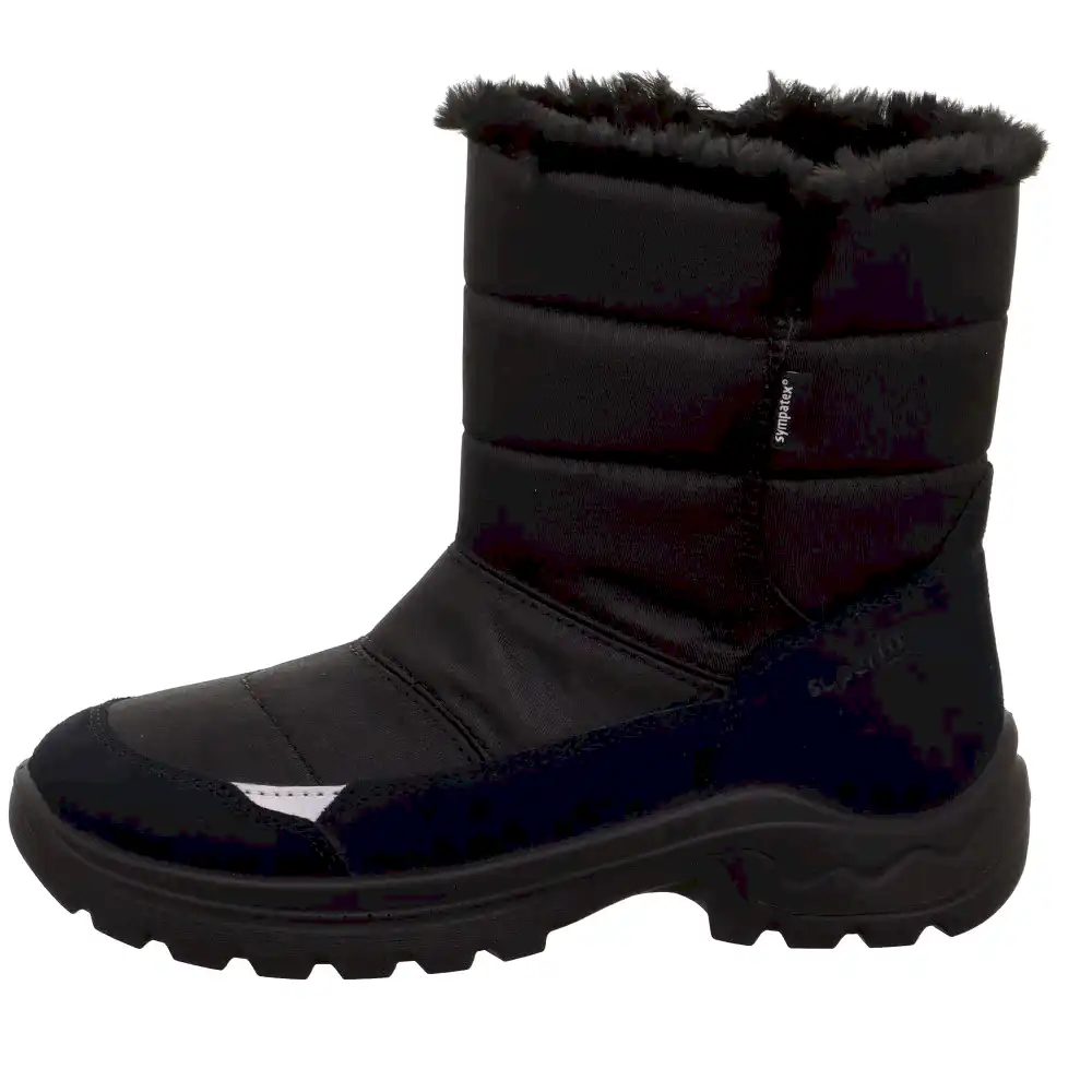 SuperFit Kışlık Kız Çocuk Aurora Bot Siyah