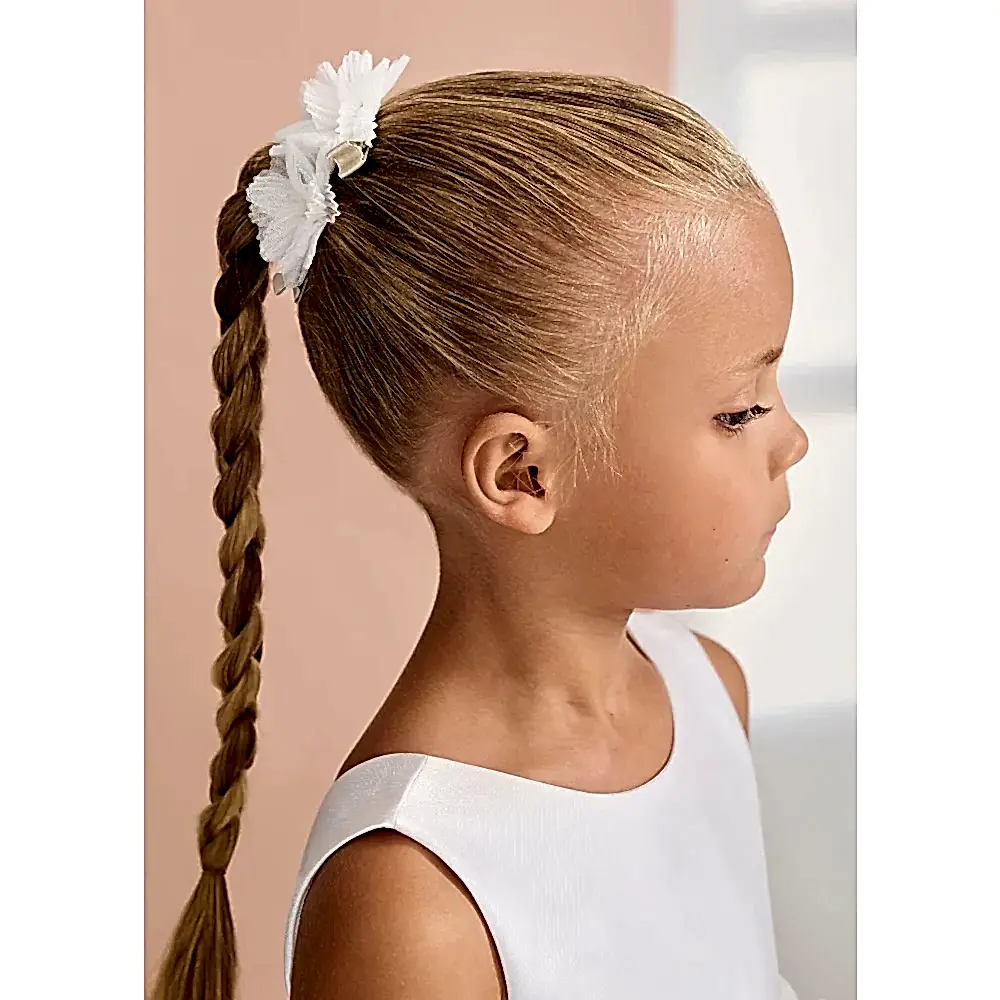 Abel & Lula Abel Lula Kız Saç Tokası Ekru - Giyim Aksesuarları