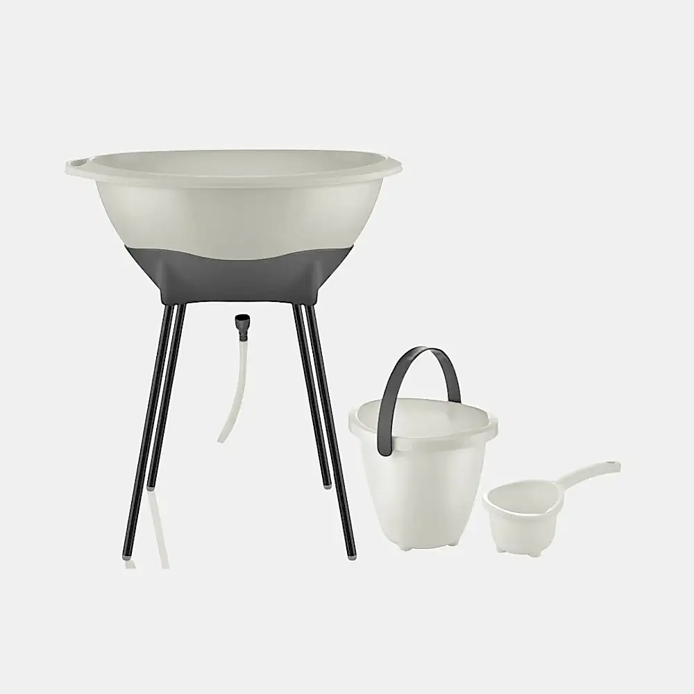 Babyjem Elegant Banyo Küvet Seti Bej