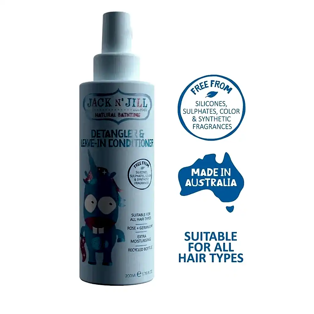 Jack N´ Jill Kolay Tarama için Saç Açıcı ve Saç Kremi 200 ml STD