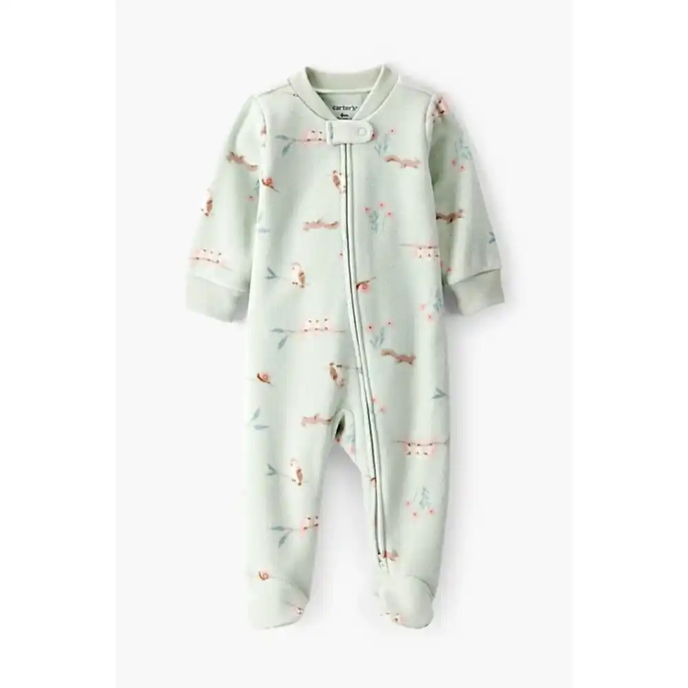 Carters Carter's Kız Bebek Polar Tulum Yeşil - Body,Tulum,Zıbın