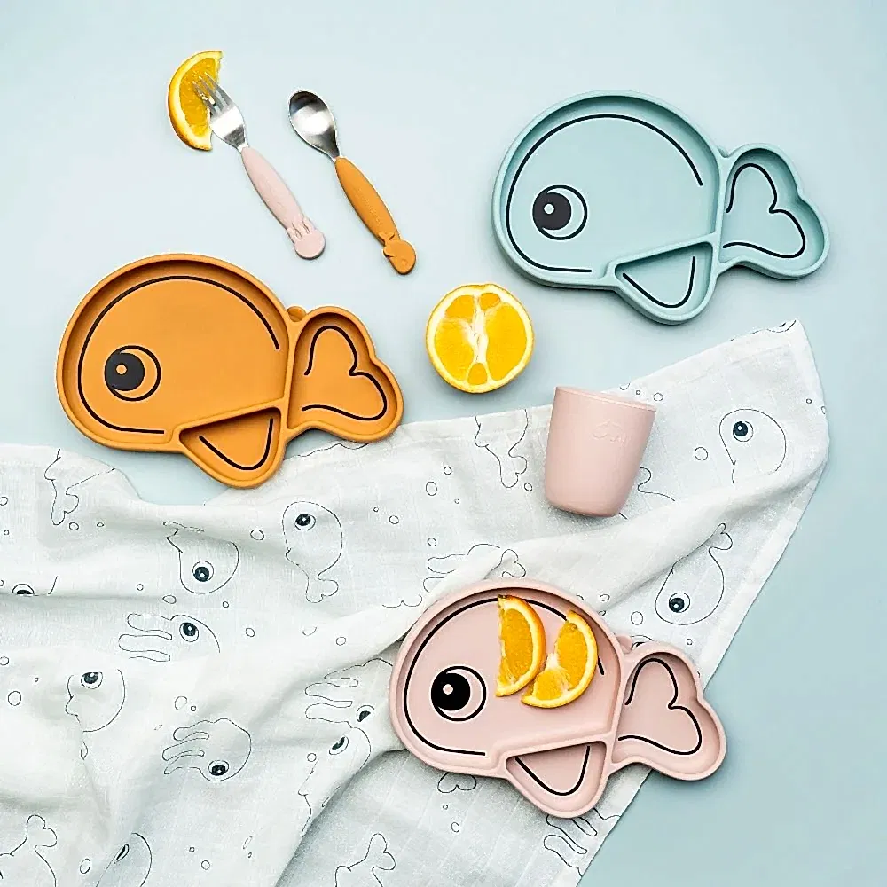 Done by Deer Sea Friends Paslanmaz Çelik Çatal & Kaşık Seti - Hardal