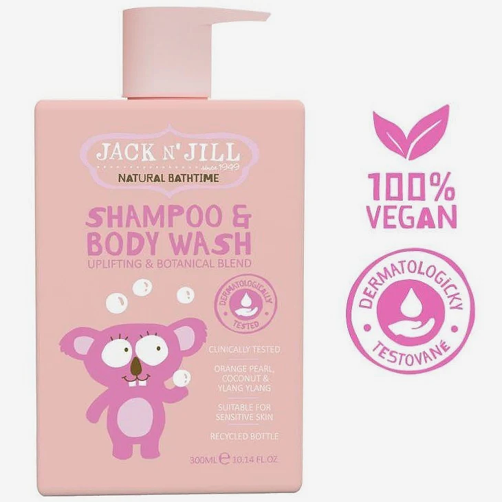 Jack N´ Jill Doğal Vücut ve Saç Şampuanı 300 ml STD