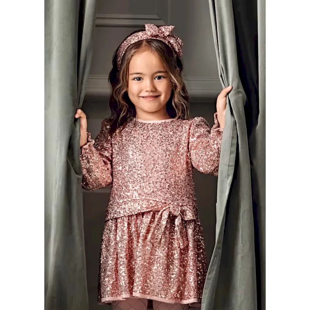 Abel & Lula Kışlık Kız Elbise Pembe - Elbise,Etek