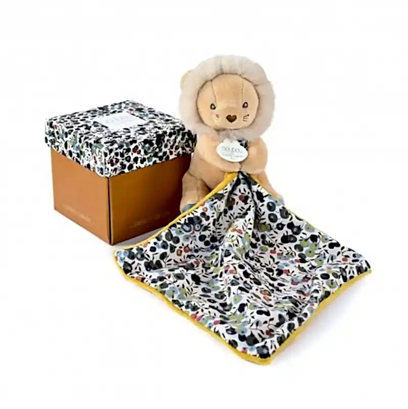 Doudou Mendilli Sarı Aslan - Dönence ve Uyku Arkadaşı