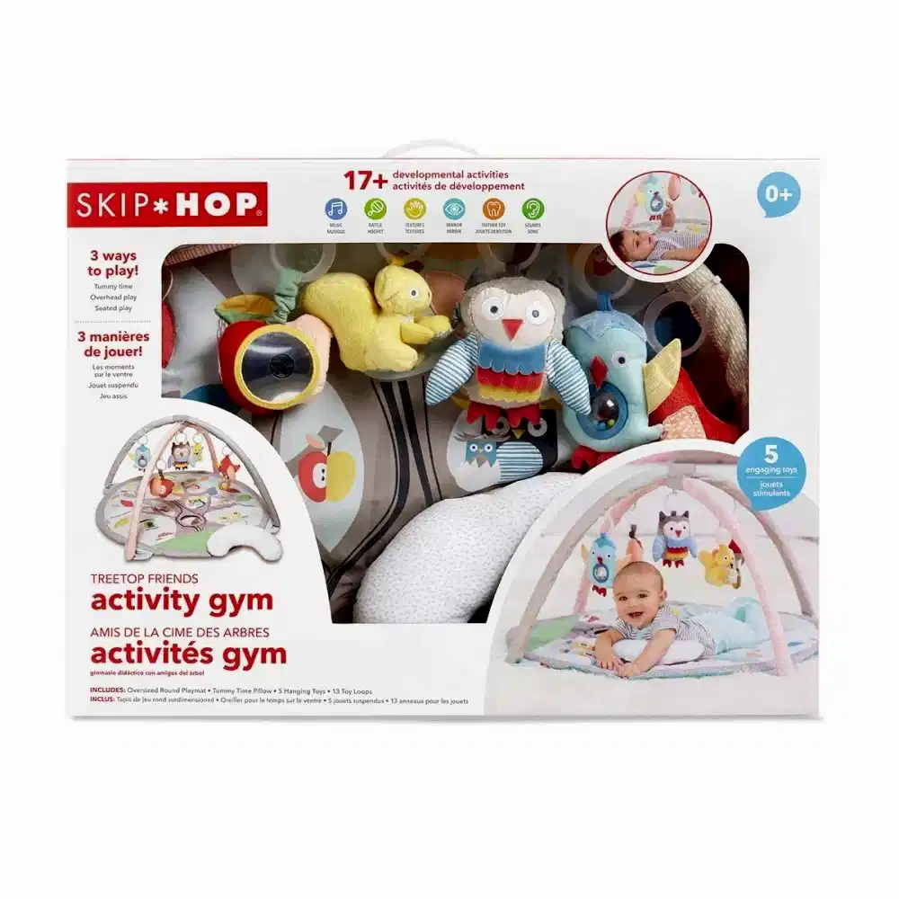 Skip Hop Treetop Aktivite Merkezi - Gri/Pastel