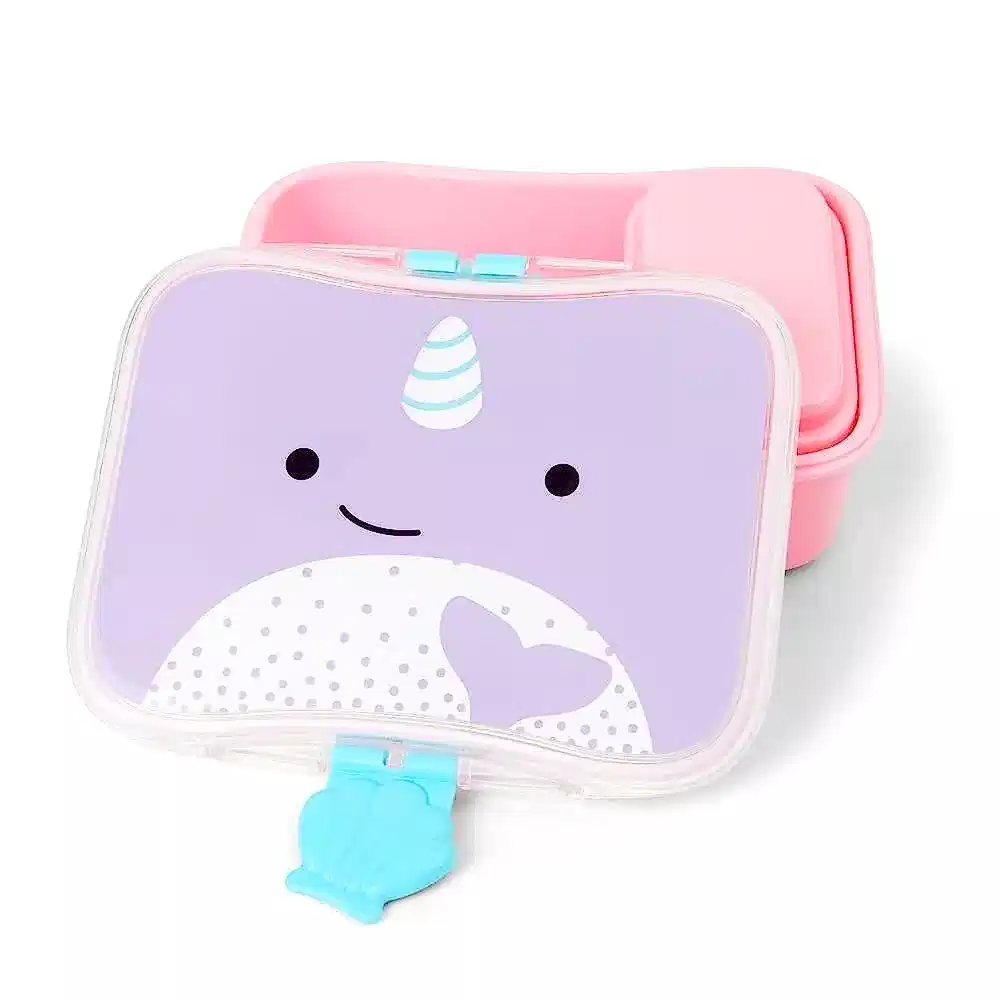 Skip Hop Zoo 2 li Yemek Kutusu Narwhal Lila