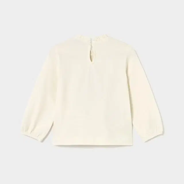 Mayoral Kışlık Kız Bebek Uzun Kol T-shirt Ekru