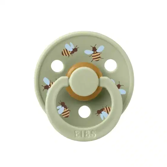 Bibs Studio Colour Bumblebee Friends Emzik Sage 6-18 Ay Yeşil - Emzik ve Aksesuarları