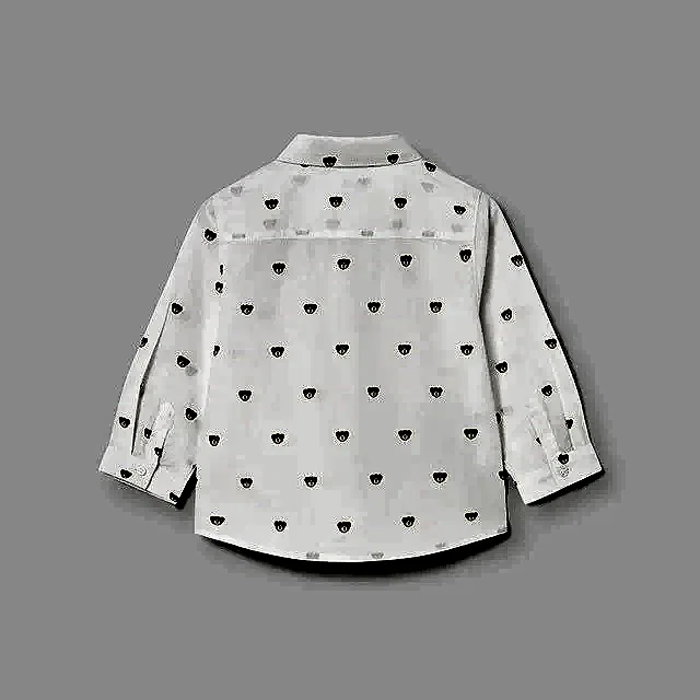 Mayoral Kışlık Erkek Bebek Uzun Kol Gömlek Ekru