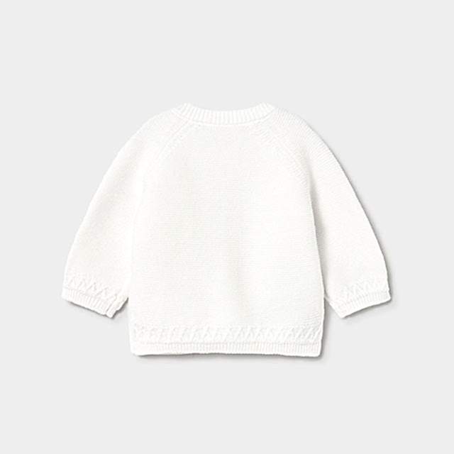 Mayoral Kışlık Erkek Bebek Örme Ceket Ekru