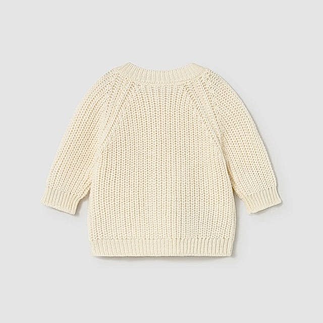 Mayoral Kışlık Erkek Bebek Örme Ceket Ekru