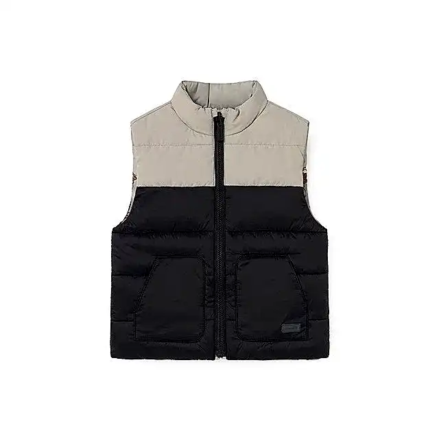 Mayoral Kışlık Erkek Bebek Çift Taraflı Anorak Yelek Bej